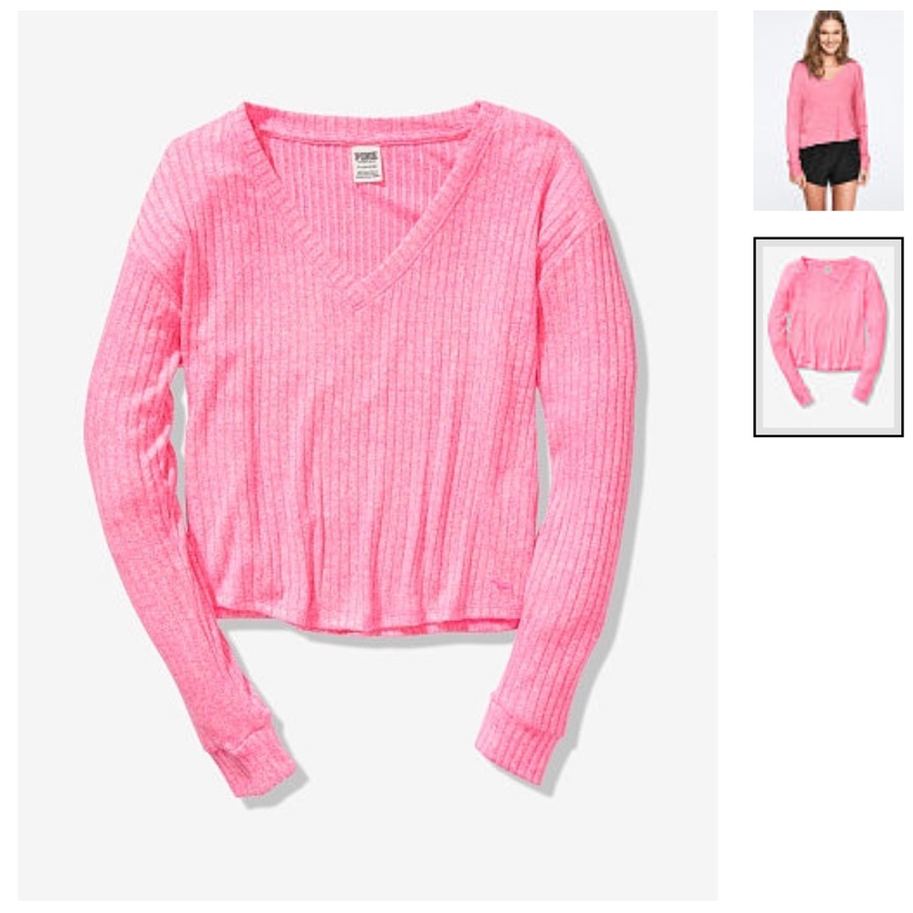 Long Sleeve Cozy V-Neck